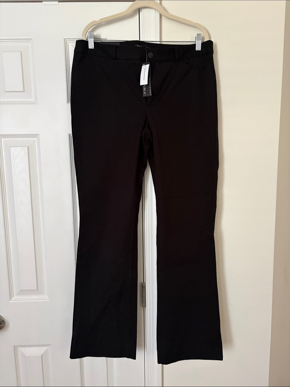 NWT Banana Republic Sloan Black Dress Pants - Straight Leg LONG